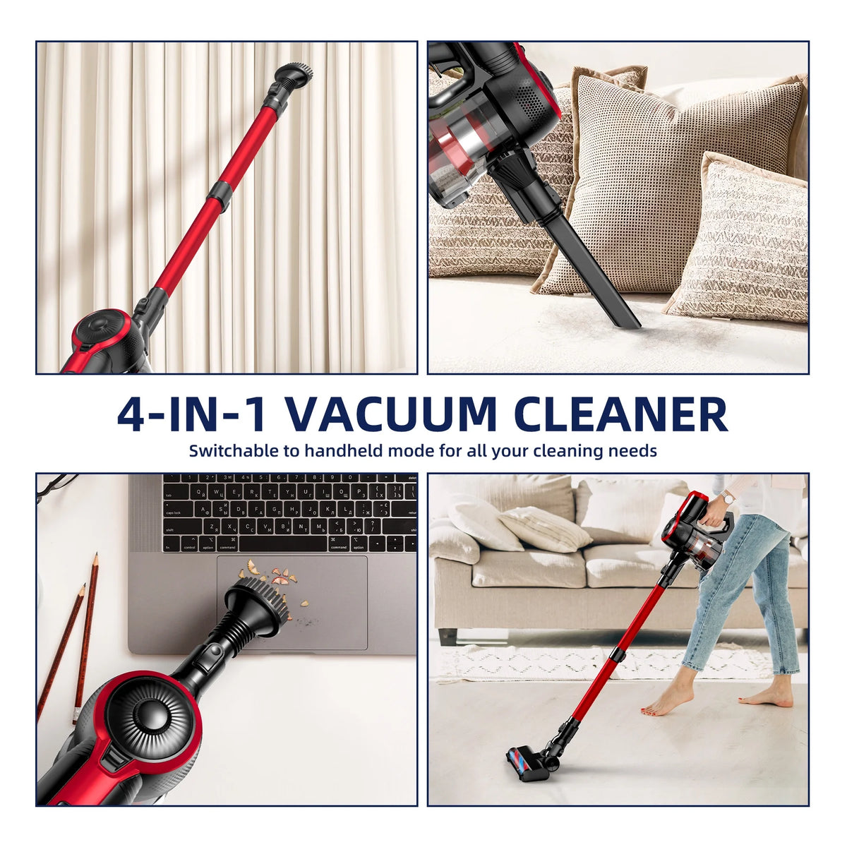 Cordless Vacuum Cleaner 4 in 1 I62093