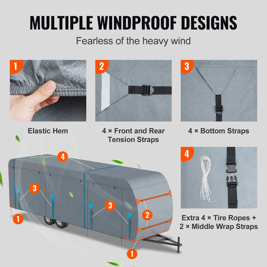 24'-26' Class A Motorhome RV Cover I6321