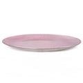Stoneware Dish 34x45 cm Grey, Light Pink D254967