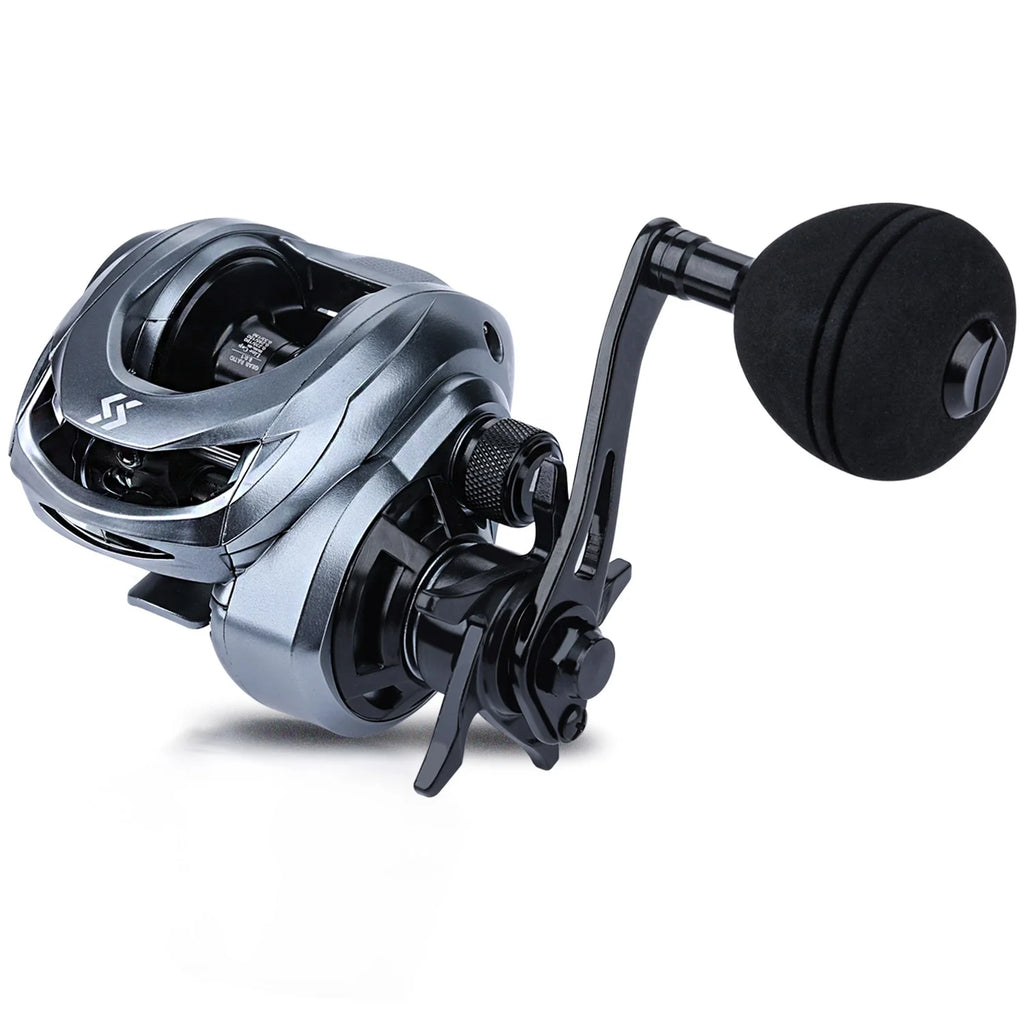 Baitcasting Fishing Reel with 9+1 Ball Bearings, Gear Ratio 8.0:1 Y300663