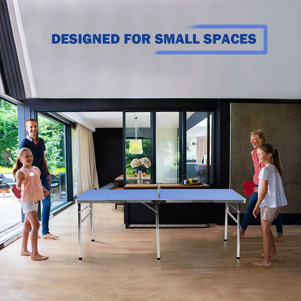 Portable Folding Table Tennis Table with Accessories R208