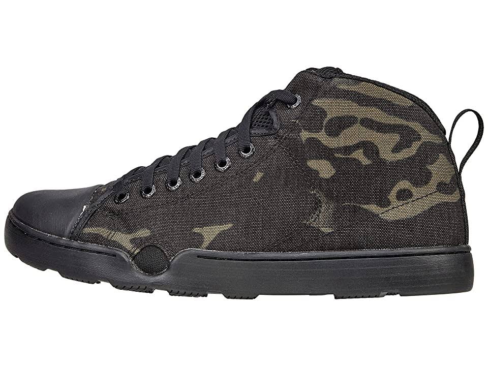Black Multicam Wide Mid Maritime Assault Shoes X507388