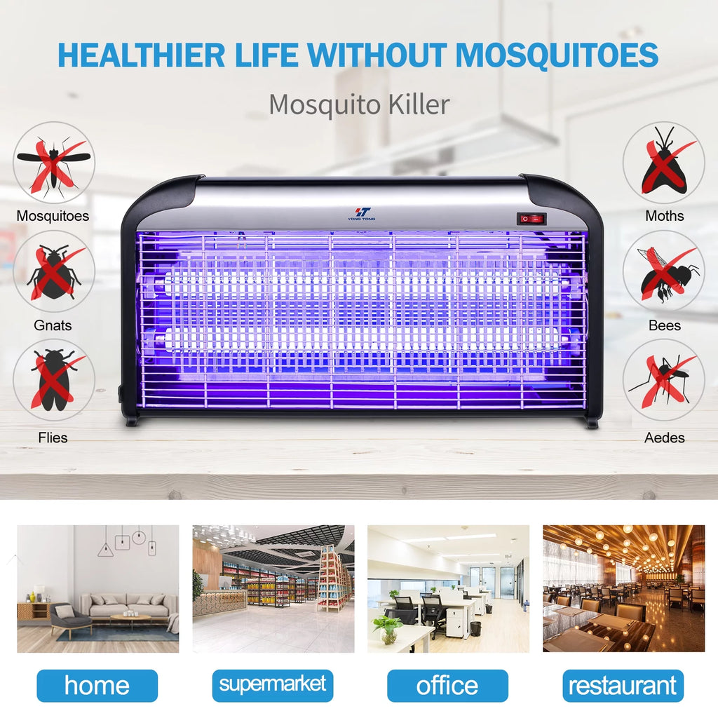 2500V 30W Dual UV Tube Bug Zapper G6825