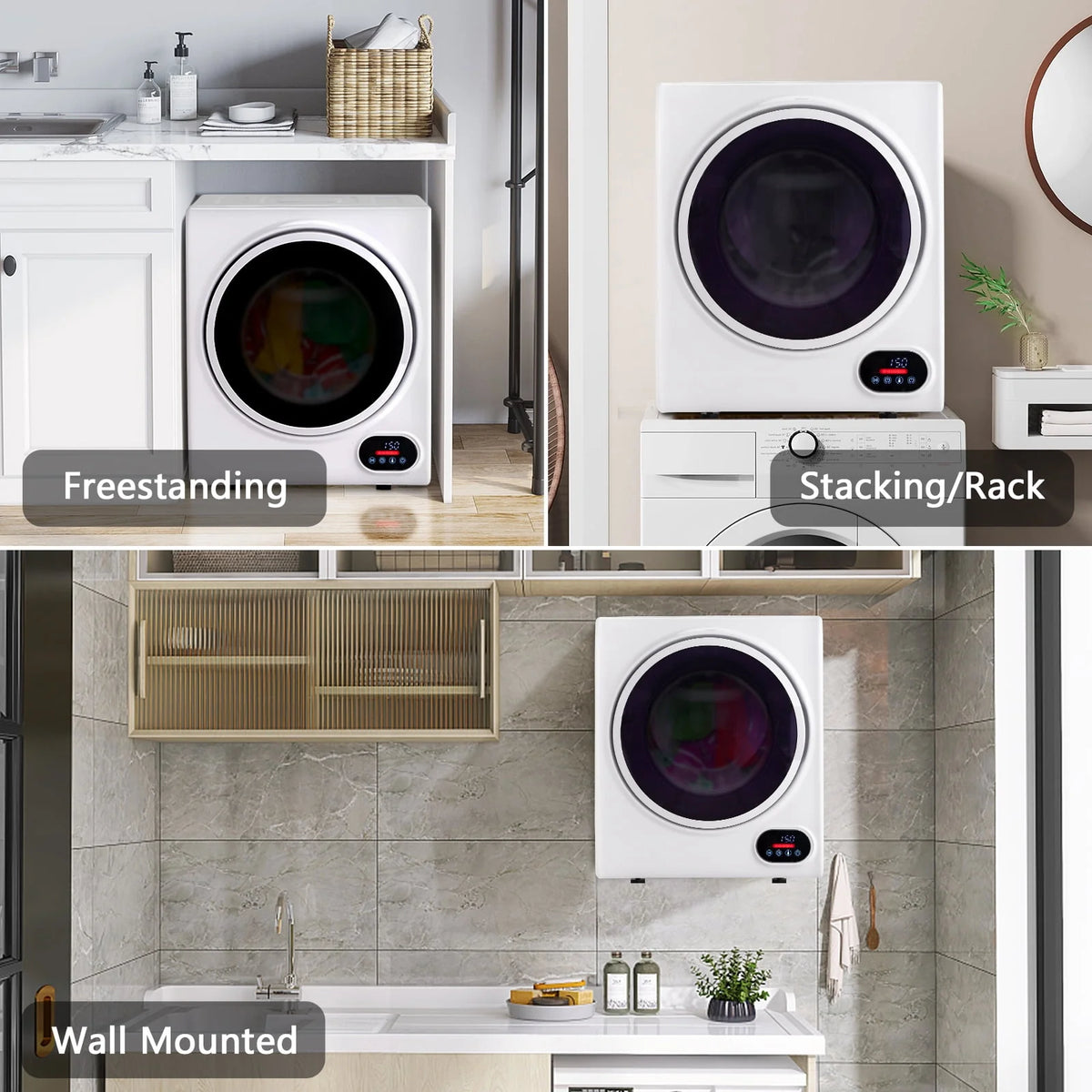 1.5 cu. ft. Compact Electric Dryer X417