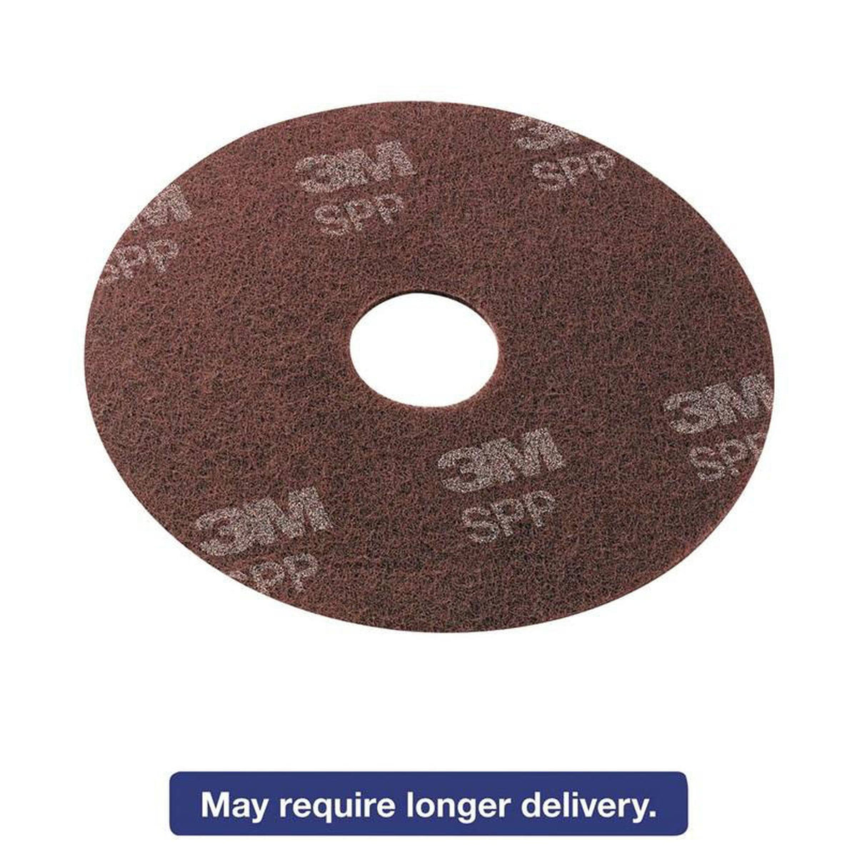Maroon Surface Preparation Pad 19 Inches 10/Carton A133959