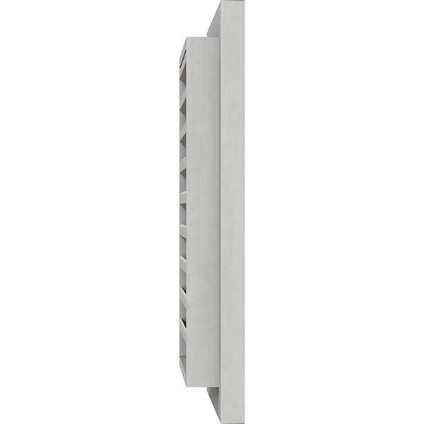 Primed Vertical Gable Vent C1329