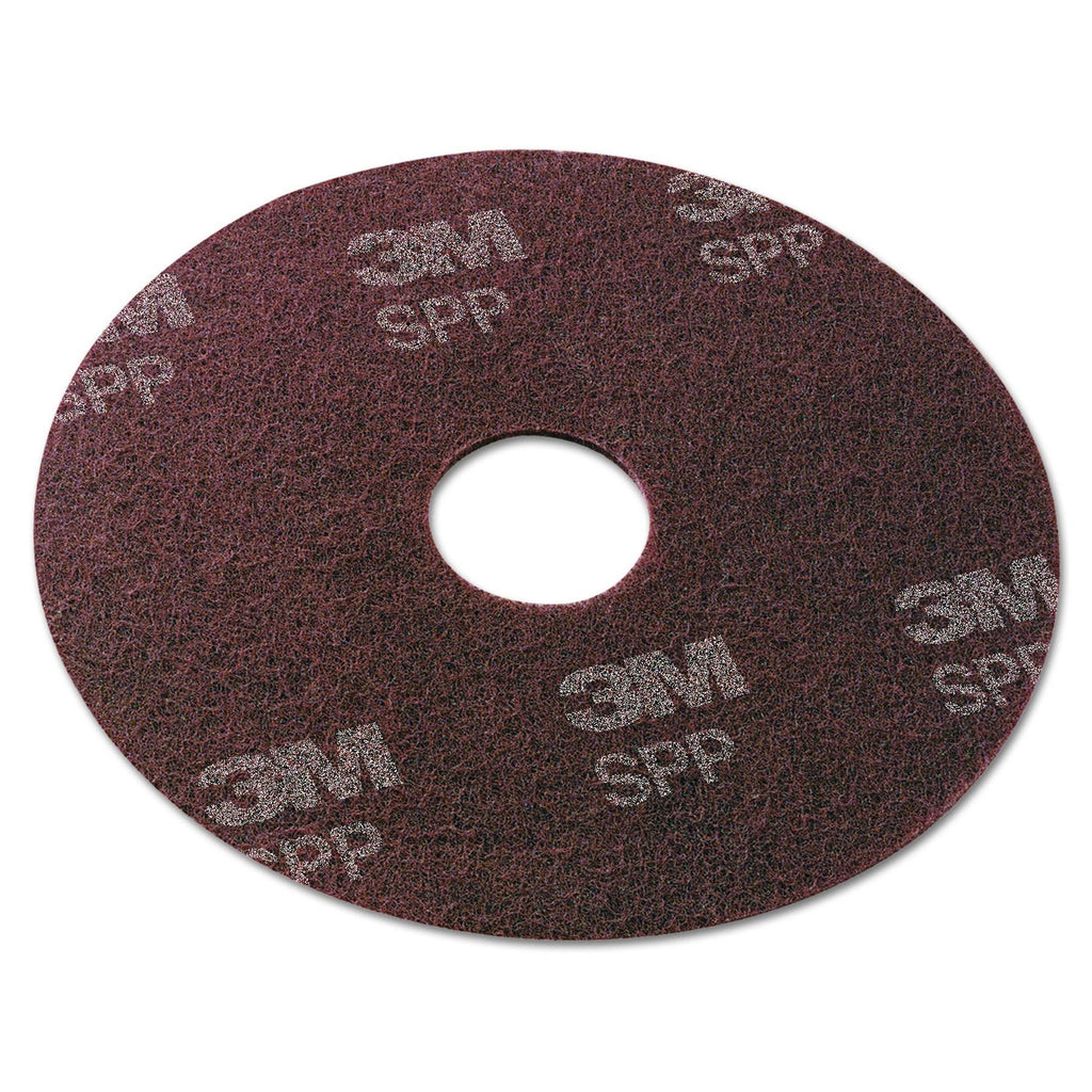 Maroon Surface Preparation Pad 19 Inches 10/Carton A133959