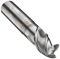 Carbide Corner Radius End Mill, TiCN Finish, 3-Flute Q32275