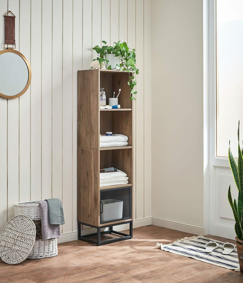 Industrial Bookcase with Drawers P764868