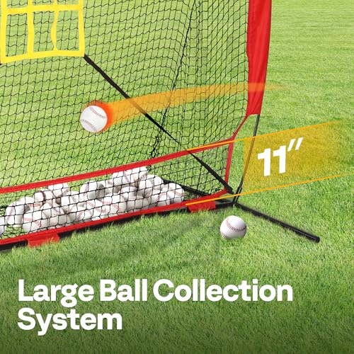 7 x 7 ft Baseball Softball Hitting Net with Carry Bag H7158
