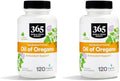 Oil of Oregano Liquid Capsules Vegan 120 Count Pack of 2 Q1542