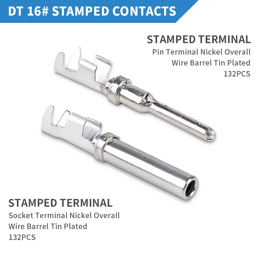 416PCS Deutsch Connector Kit with Terminals Removal Tool G898