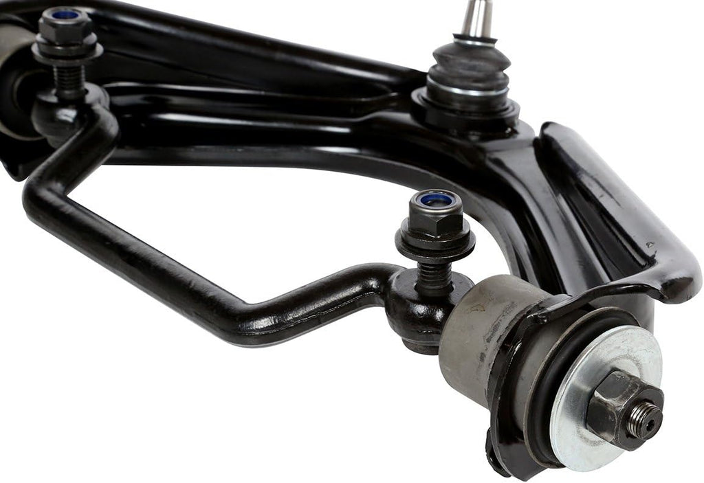 Pair of 2 Front Upper Suspension Control Arm and Ball Joint Assembly with Bushing E1714