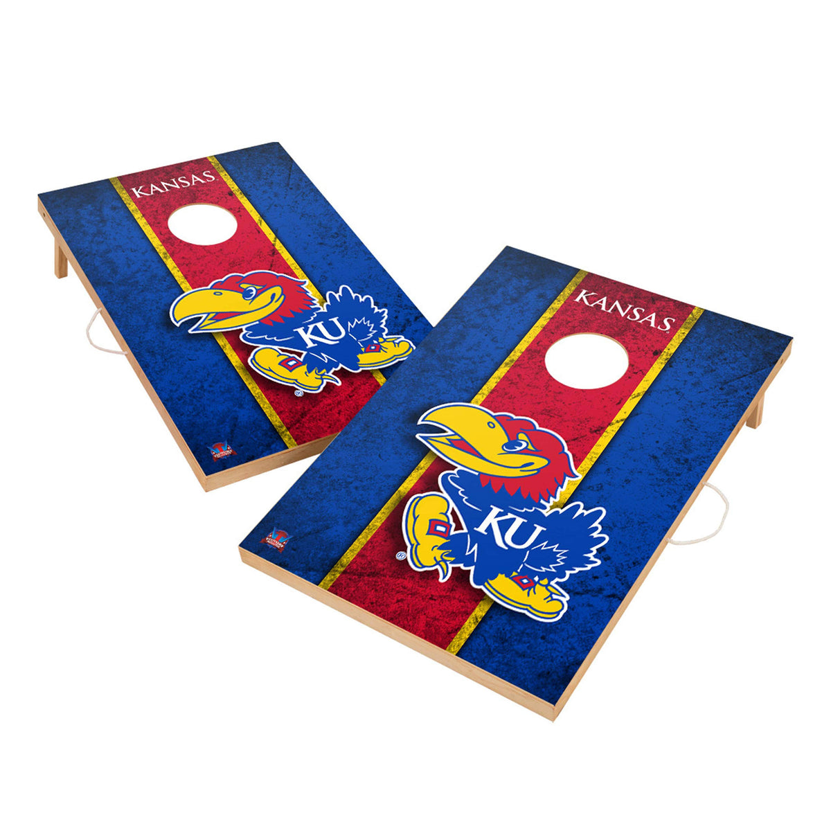 Solid Wood Cornhole Board Set H36713