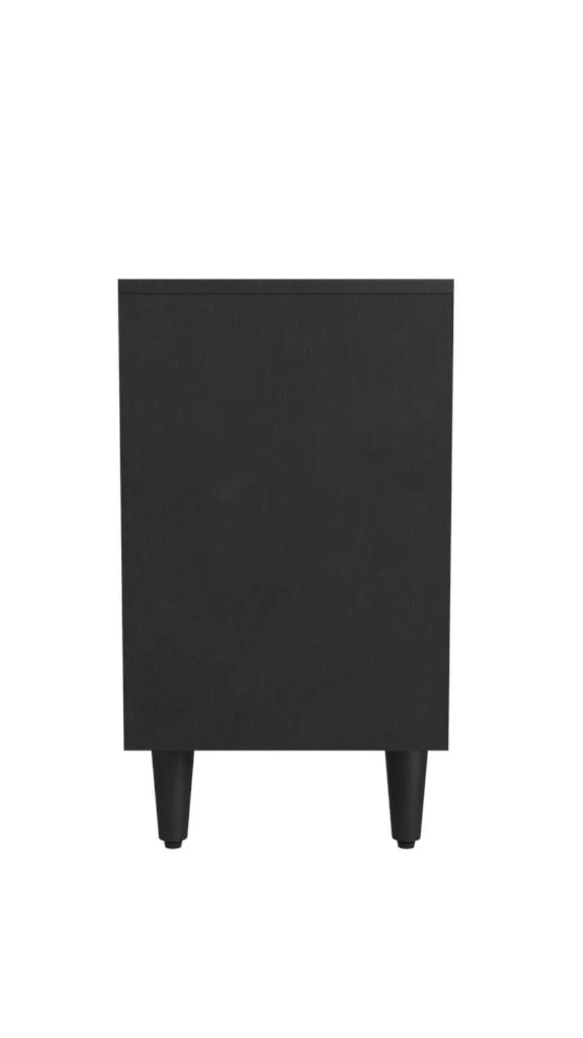 Mango Wood Console Table With Black Finish G949428