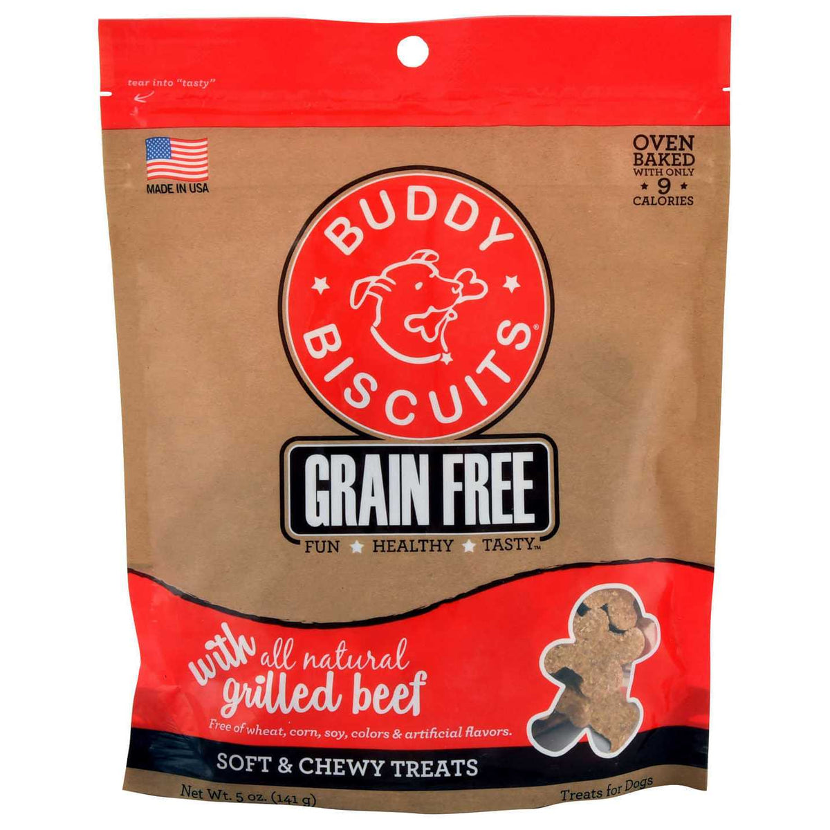 Soft & Chewy Grain Free Roasted Chicken Dog Treats A45097