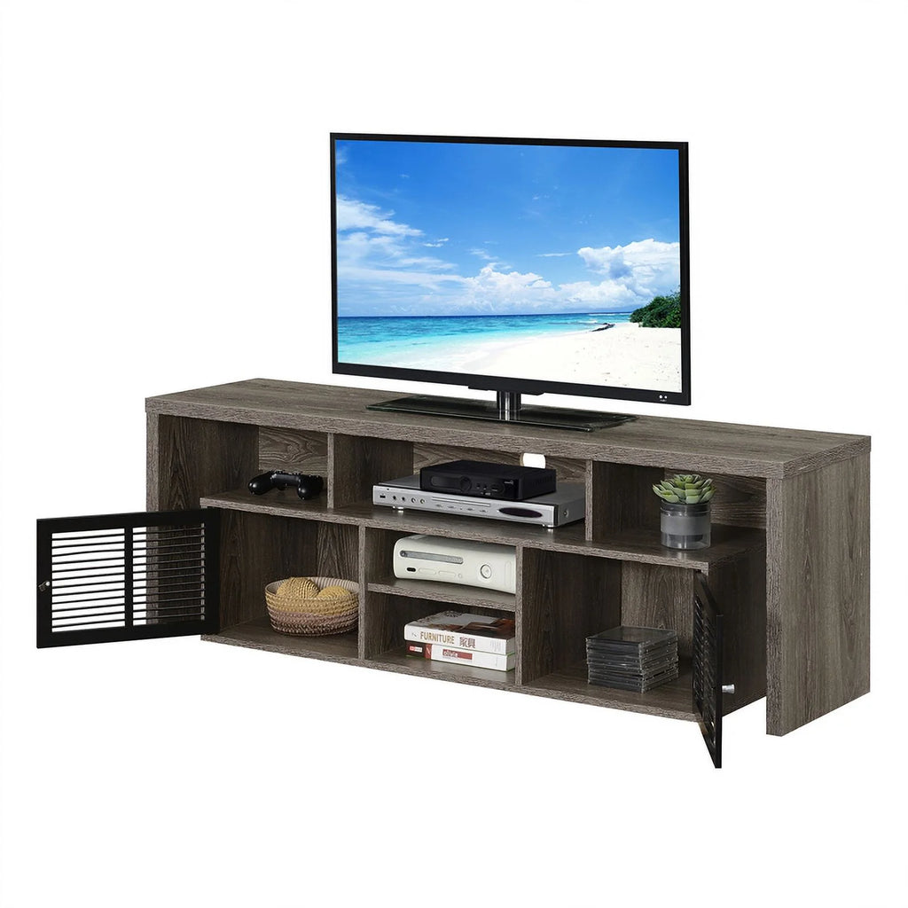 60-inch TV Stand with Storage Cabinets & Shelves B13864