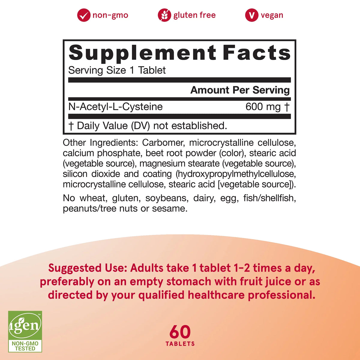 600 mg 60 Tablets H111