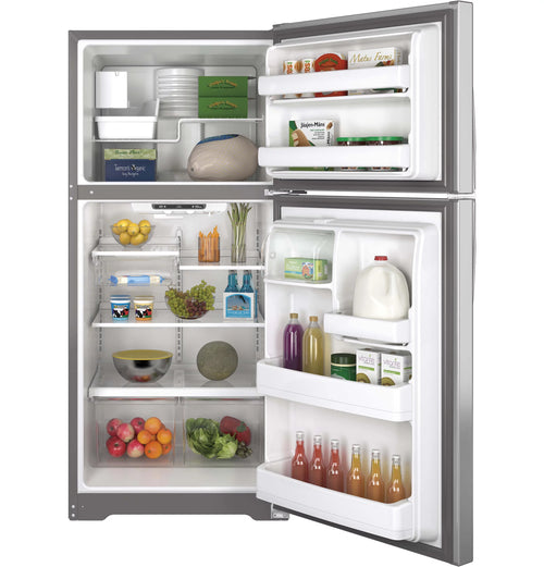 18 Cu. Ft. Stainless Top Freezer Refrigerator U807