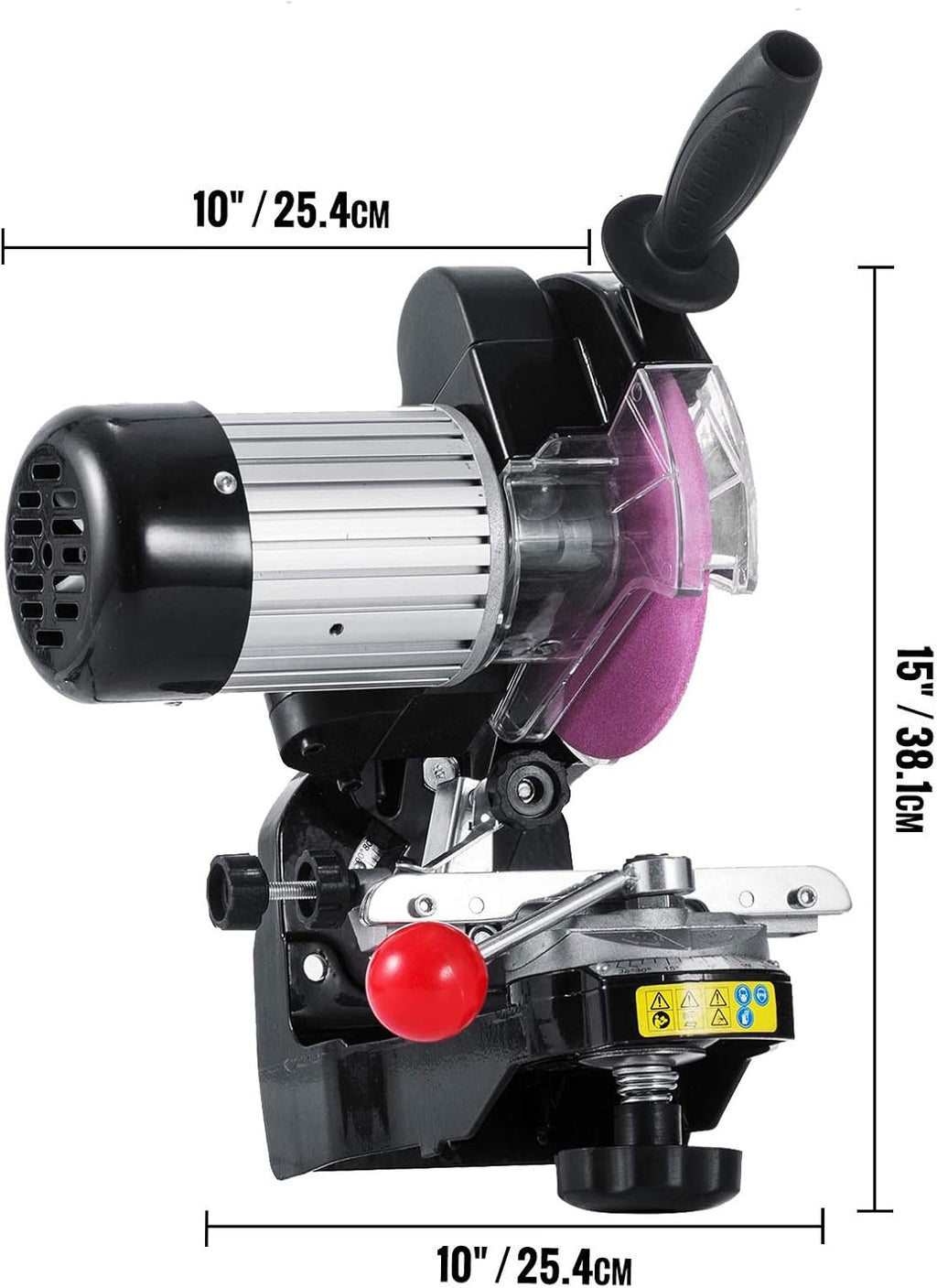 Chainsaw Sharpener 230W Multi-Angle Adjustable Chain Grinder 3000RPM Electric for 1/4" to 2/5" Chains L3118