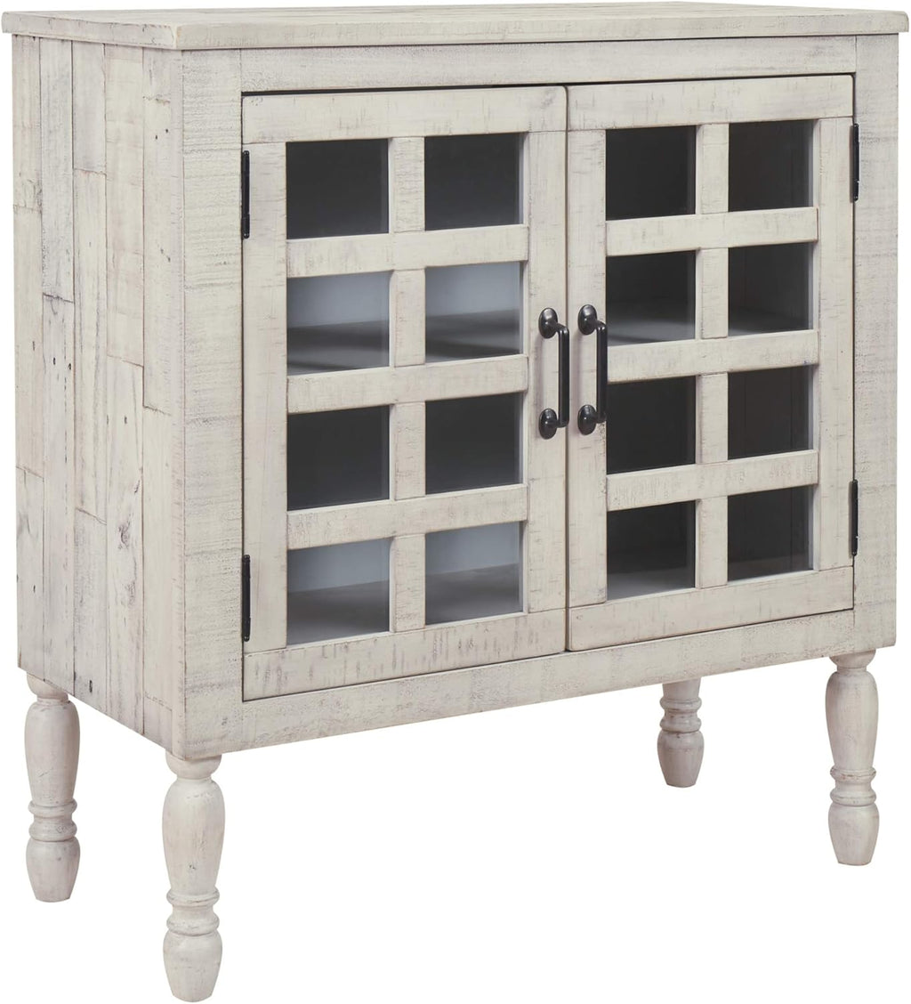 White Accent Cabinet Y9141