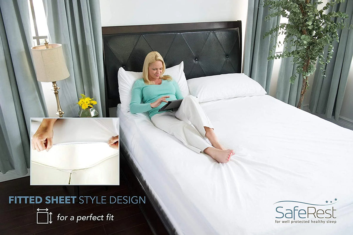 Hypoallergenic Waterproof Mattress Protector Twin XL S465