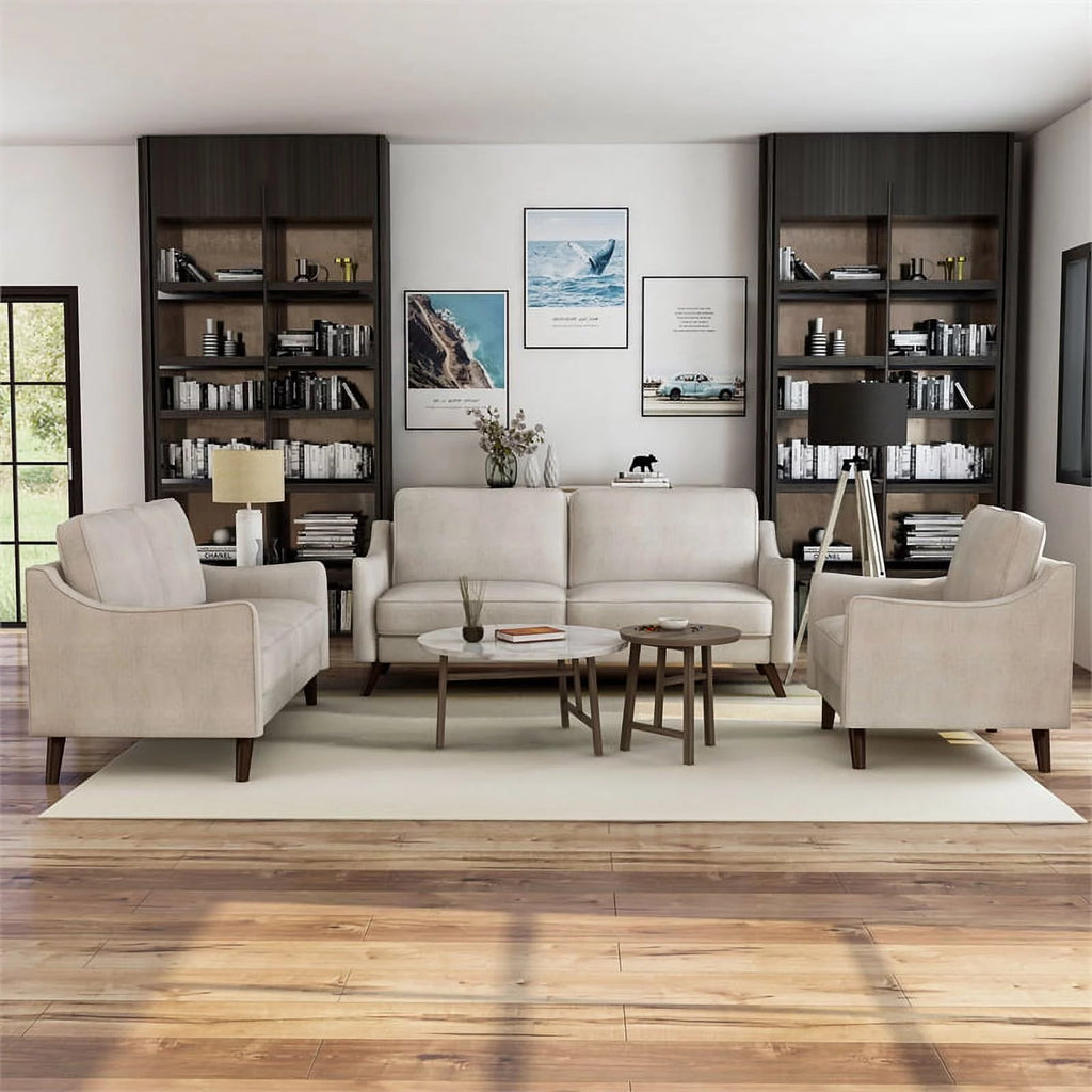 Chenille 3-Piece Sofa Set H432099