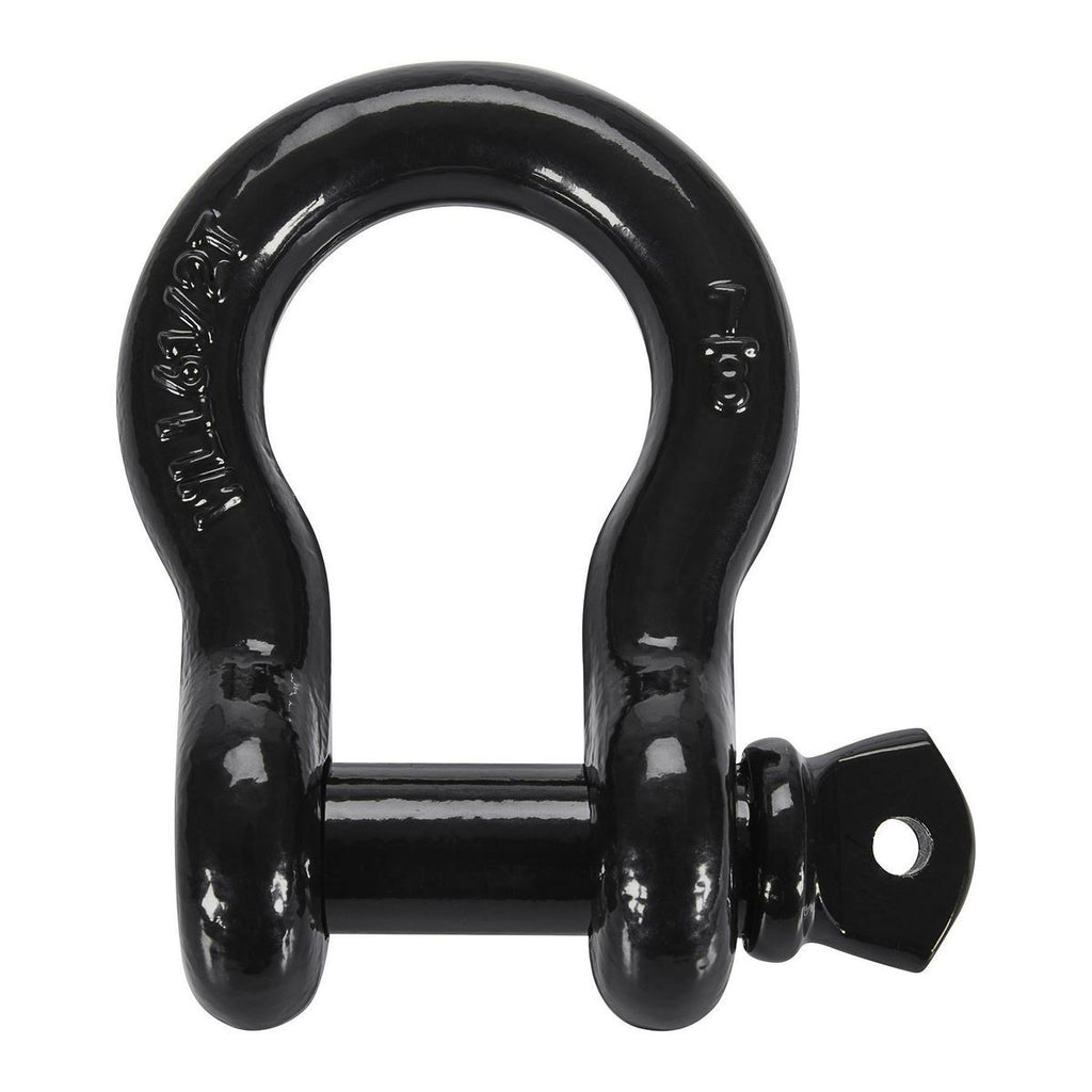 7/8 in. D-Ring Shackle Black O8933