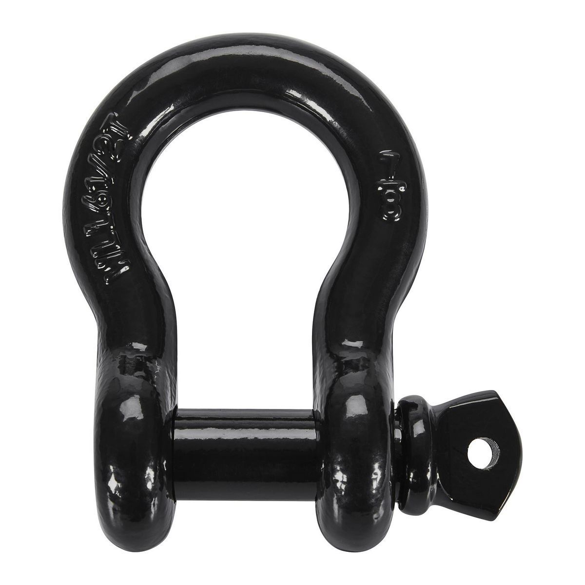 7/8 in. D-Ring Shackle Black O8933
