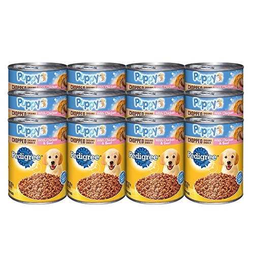 Chicken & Beef Puppy Canned Wet Dog Food, 13.2-oz, Case of 12 P565881