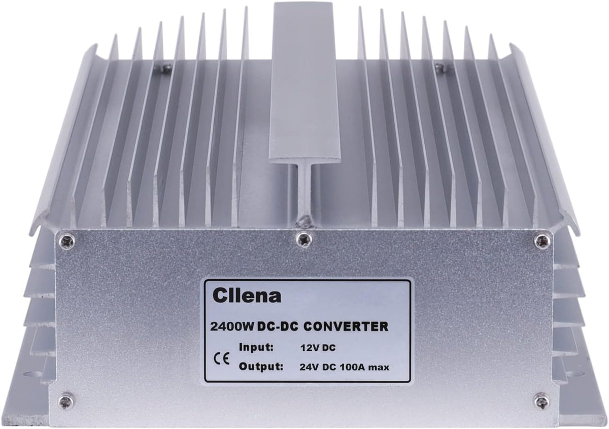 DC/DC 12V to 24V Boost Converter 100A 2400W Step Up Voltage Regulator Power Supply Voltage Transformer E995714