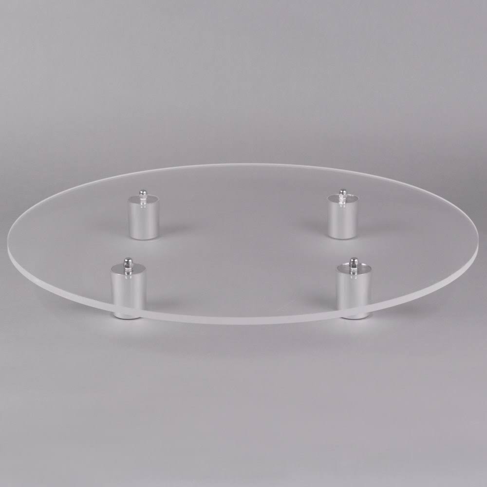 26 3/4x22 Round Plexiglass Cake Stand O439732