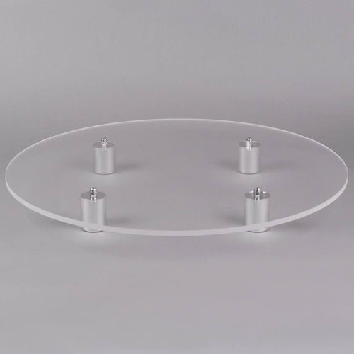 26 3/4x22 Round Plexiglass Cake Stand O439732
