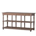 65 Inch 3 Drawer Wood Console Table D65462