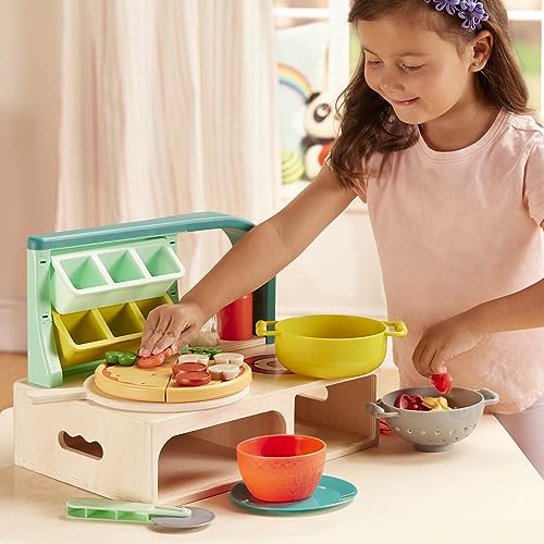 Pretend Play Pizza & Pasta Playset Q8020