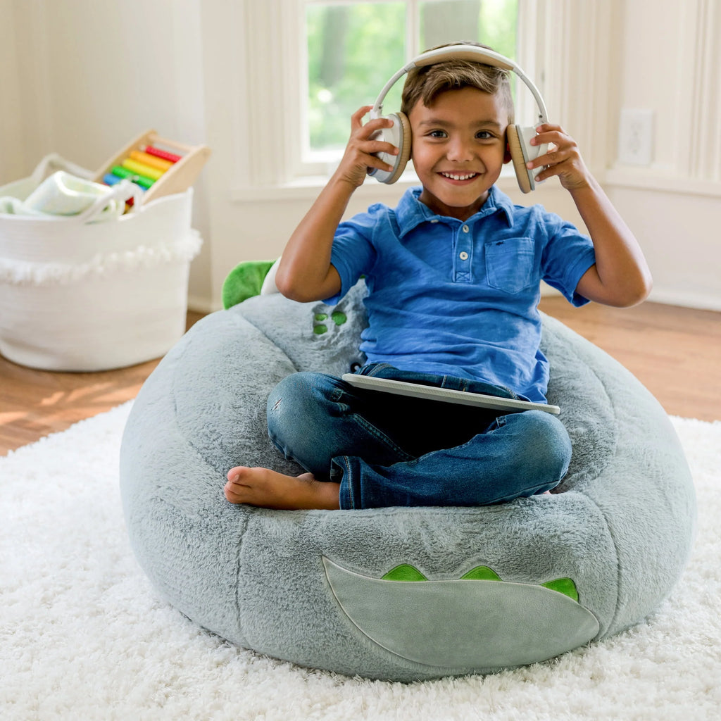 Kids Plush Dinosaur Bean Bag Chair C209