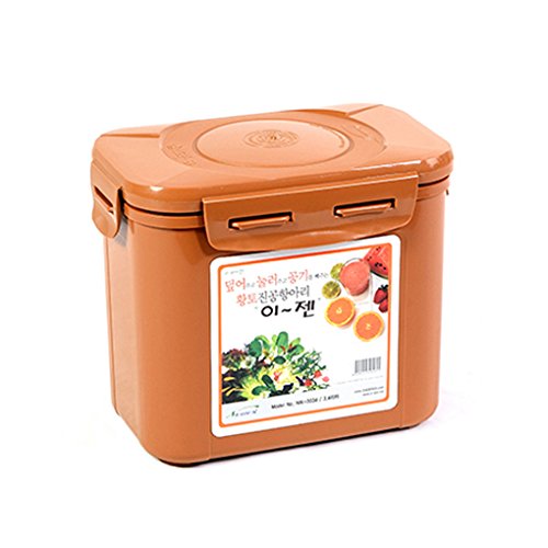 Kimchi Sauerkraut Container with Inner Vacuum Lid R2974
