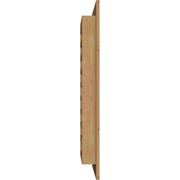 Unfinished Functional Vertical Gable Vent W960005
