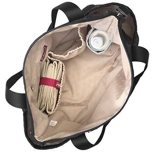 Black Scuba Diaper Bag Y479768