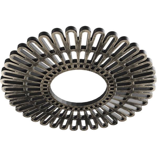 32x22OD x 11 7/8x22ID x 1x22P PVC Pierced Ceiling Medallion M1238