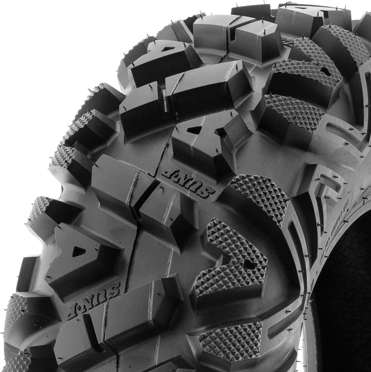 Set of 4 All-Terrain Tire Bundle 25x8-12 Front & 25x11-10 Rear 6 PR Tubeless K1338