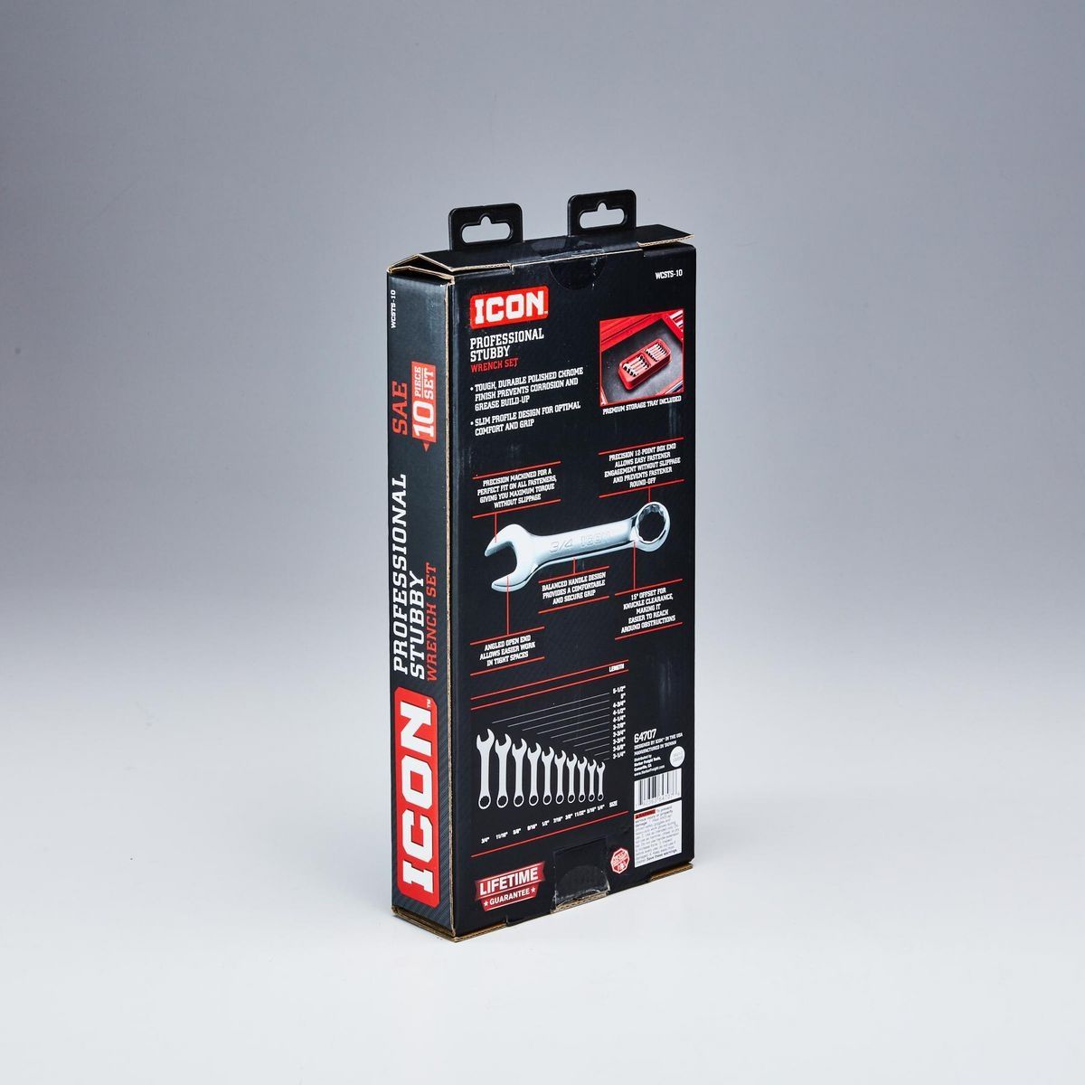 10 Piece SAE Combination Wrench Set C264826