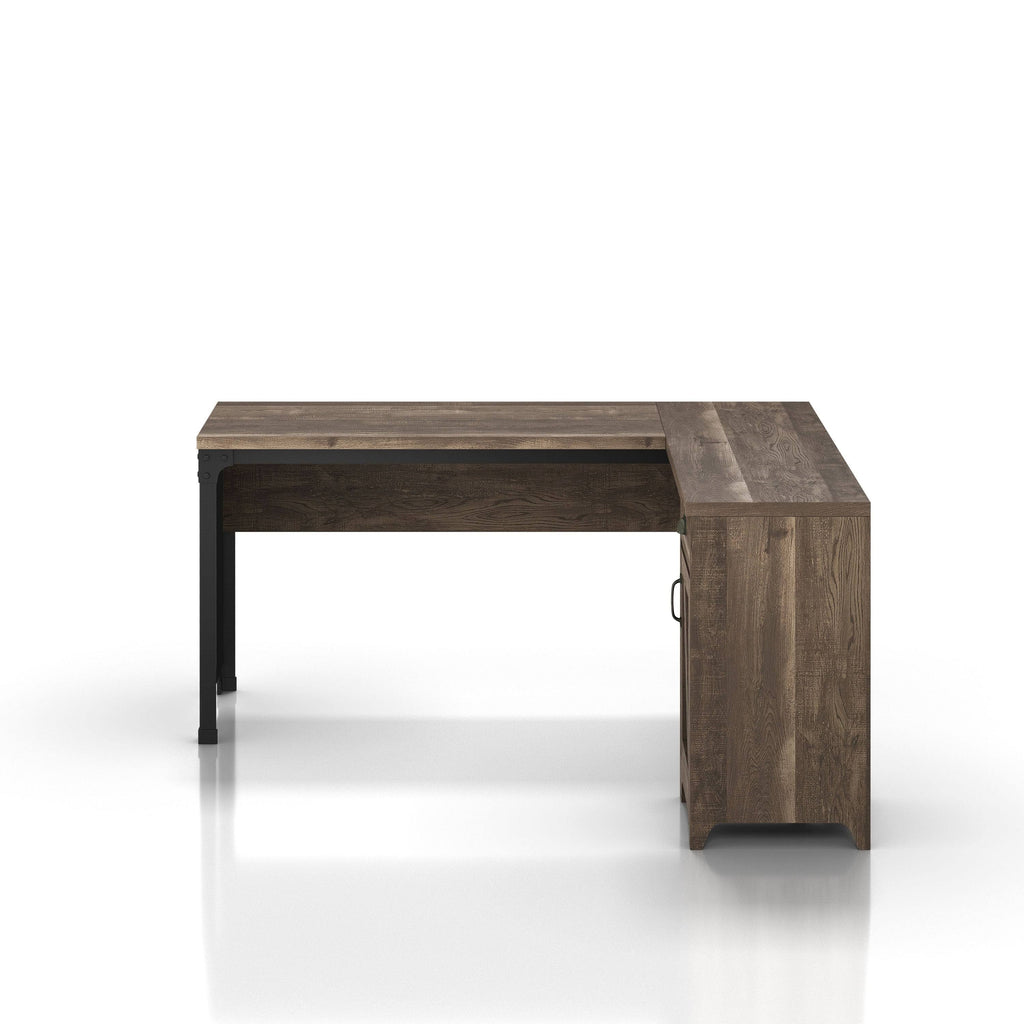 Reclaimed Oak L-Shape Desk V666919