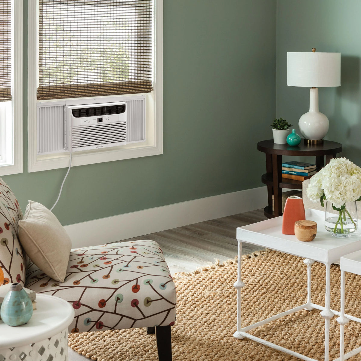 12,000 BTU 115-Volt Window Air Conditioner with Remote, White R867201