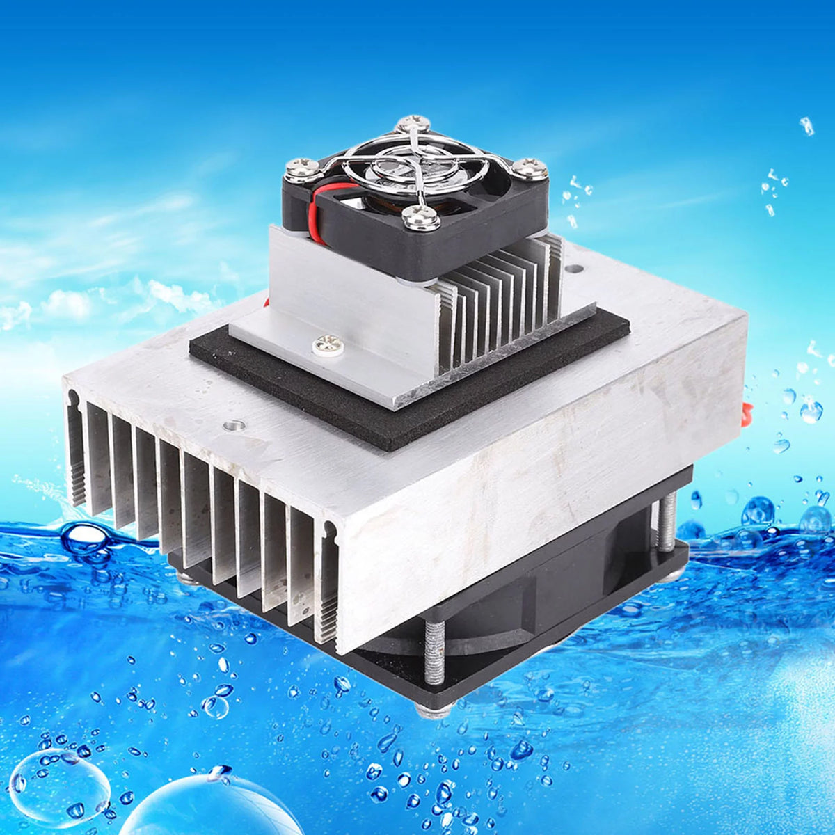 Thermoelectric Peltier Cooler Refrigeration Cooling System DC 12V W3828