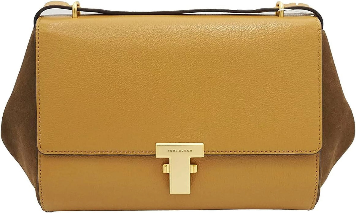 Brown Suede Leather Satchel Bag G486778