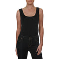 Black Mesh Inset Sleeveless Bodysuit R7280