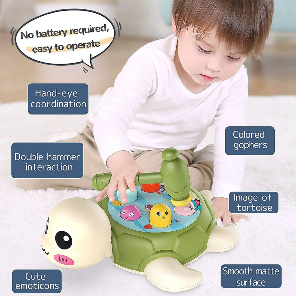 Whack Game Mole Hammering Toy with 2 Hammer P9025