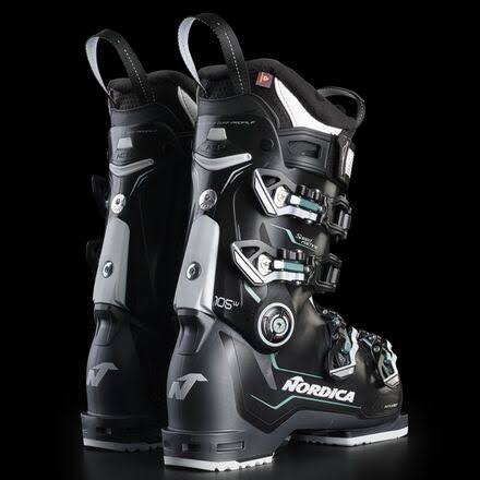 Black - White - Green Ski Boots I493522