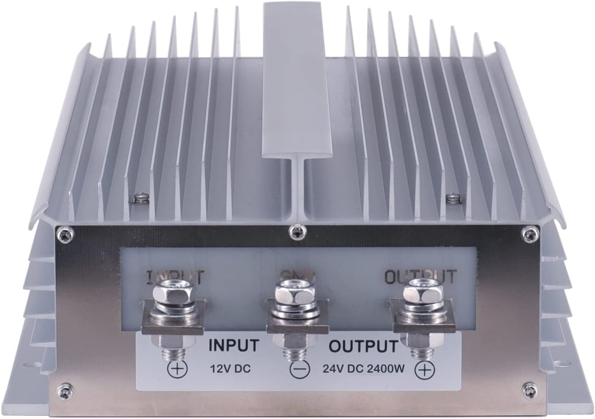 DC/DC 12V to 24V Boost Converter 100A 2400W Step Up Voltage Regulator Power Supply Voltage Transformer E995714